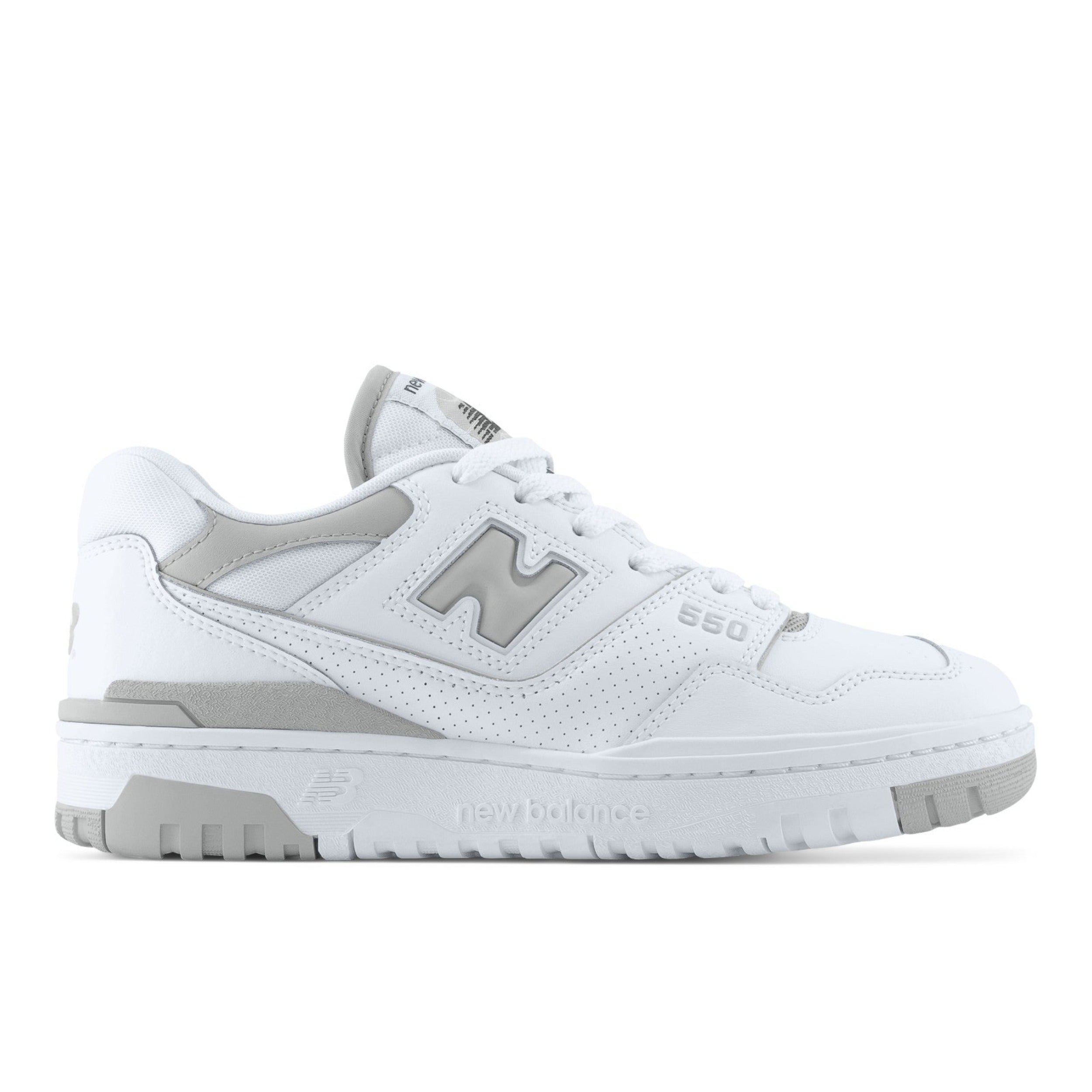550 - White With Grey