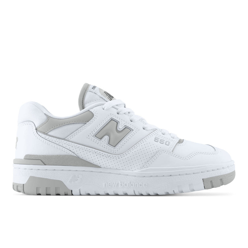 550 - White With Grey
