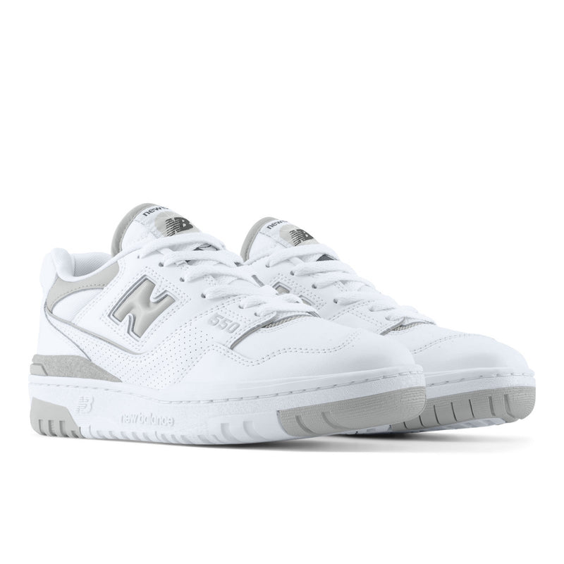 550 - White With Grey