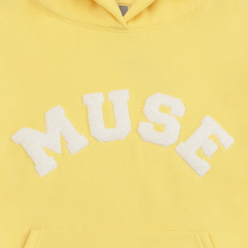 Heavyweight Chenille Hoodie - Butter Cream