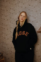 Heavyweight Chenille Hoodie - Americano Black