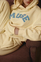 Heavyweight Chenille Hoodie - Porcelaine