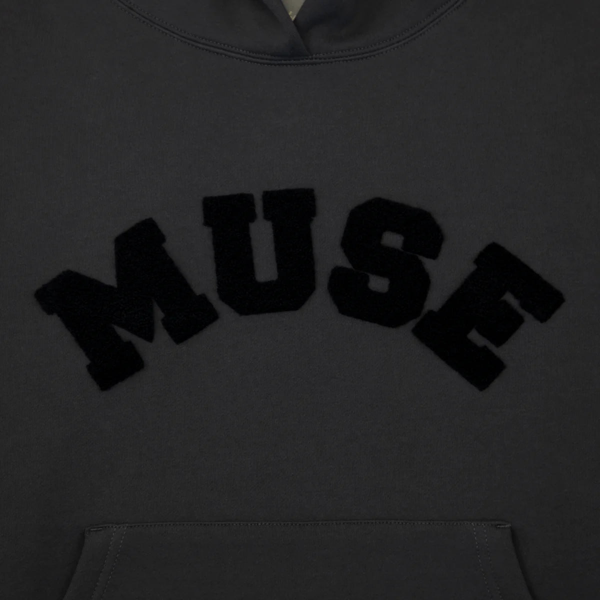 Heavyweight Chenille Hoodie - Graphite