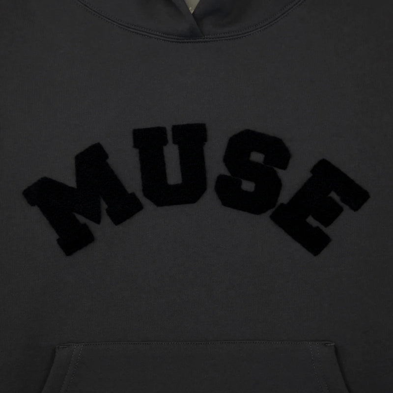 Heavyweight Chenille Hoodie - Graphite