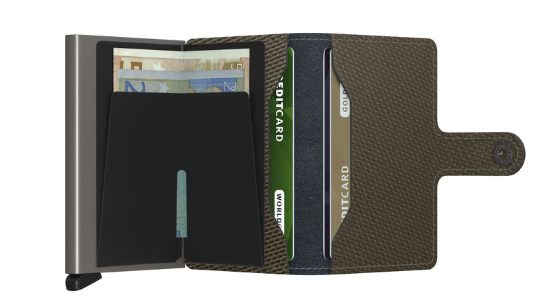 Miniwallet Carbon Khaki