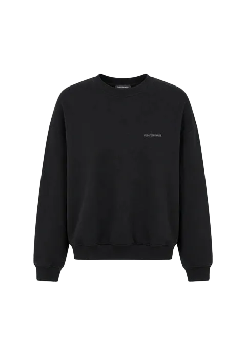 French Terry Sweatshirt - Blackberry