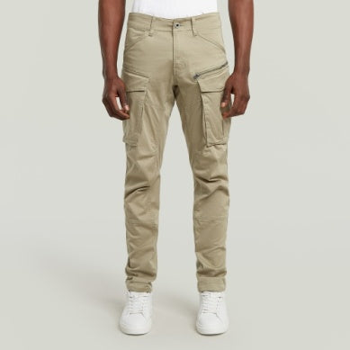 Pantalon Rovic Zip 3D Regular Tapered - Beige