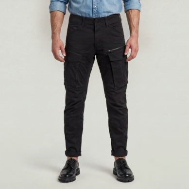 Pantalon Rovic Zip 3D Regular Tapered - Noir foncé