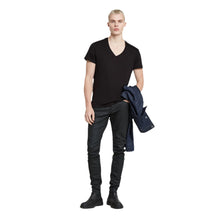 Base V-Neck T-Shirt - Black