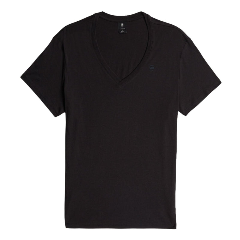 Base V-Neck T-Shirt - Black