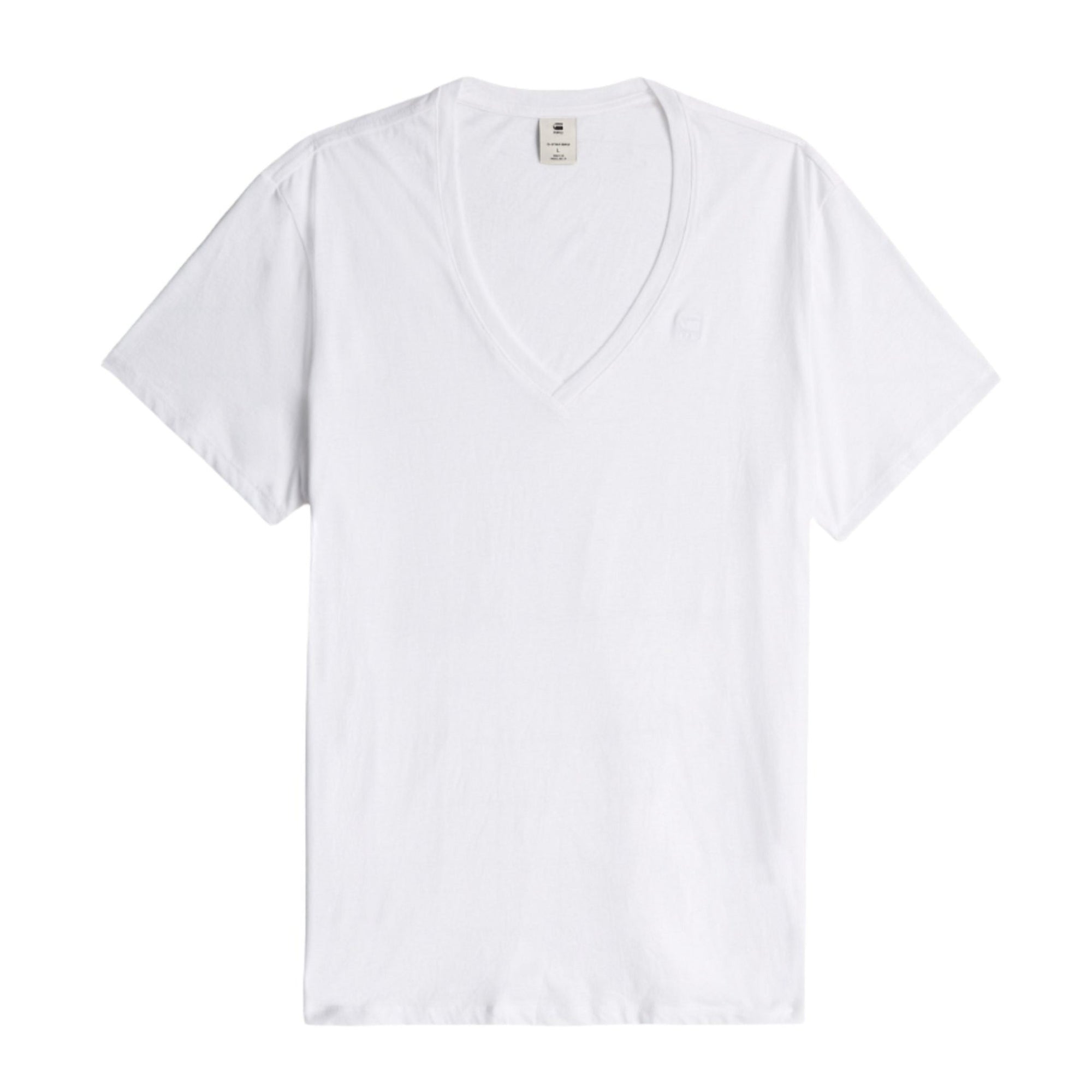 Base V-Neck T-Shirt - White