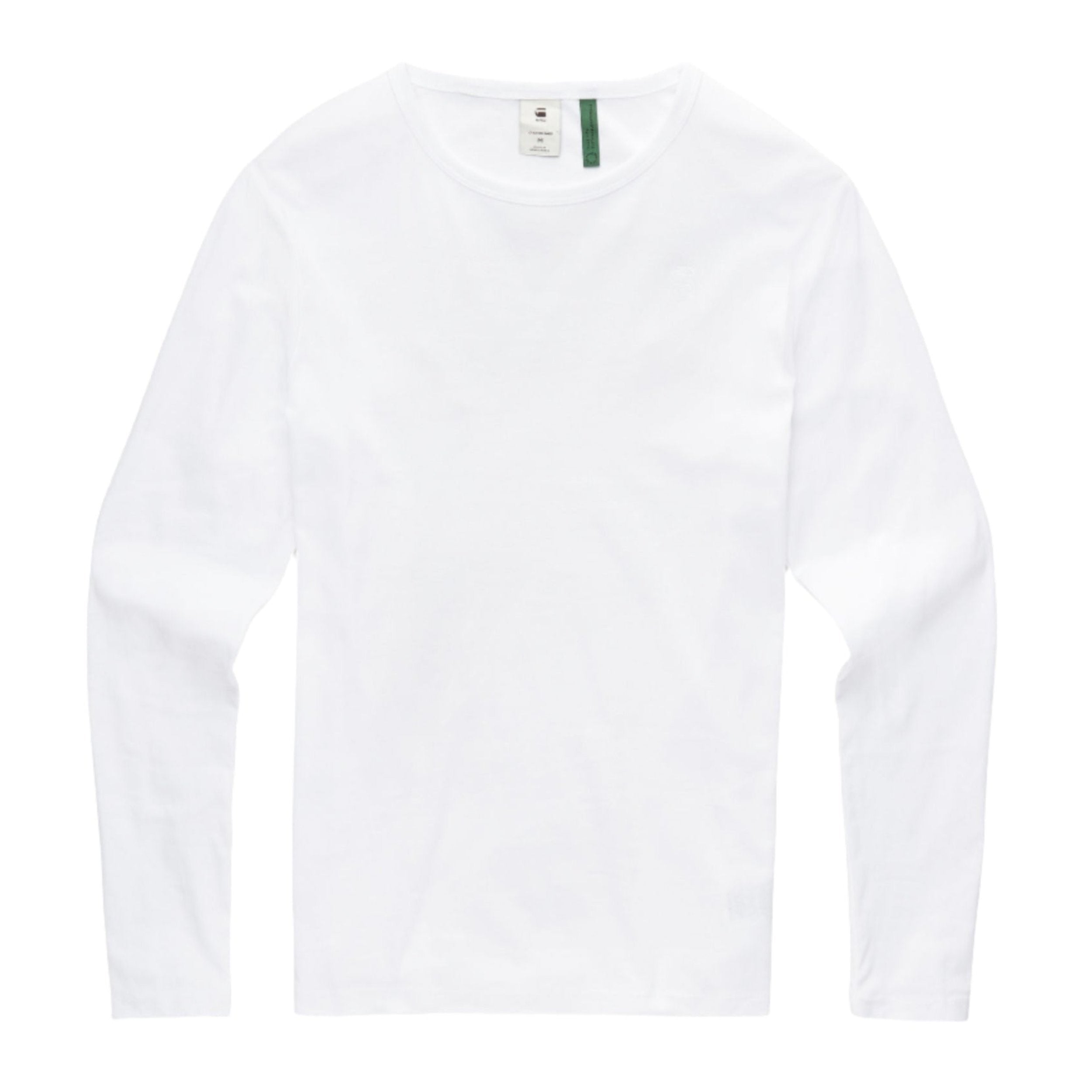 Basic Long Sleeve T-Shirt - White