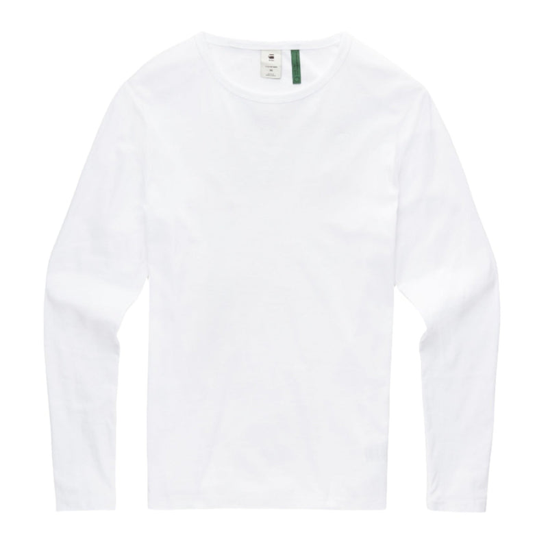 Basic Long Sleeve T-Shirt - White