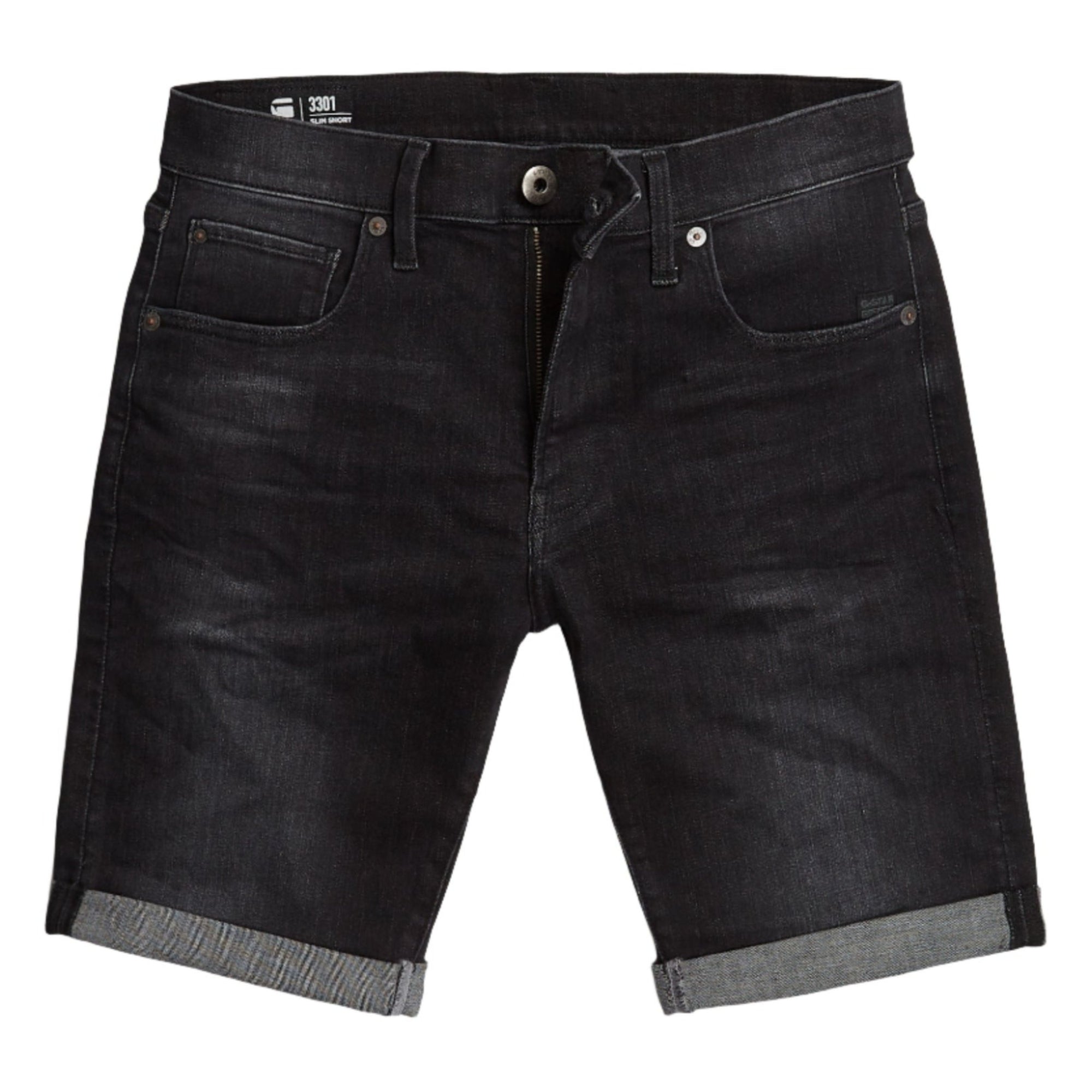 3301 Slim Short - Grey