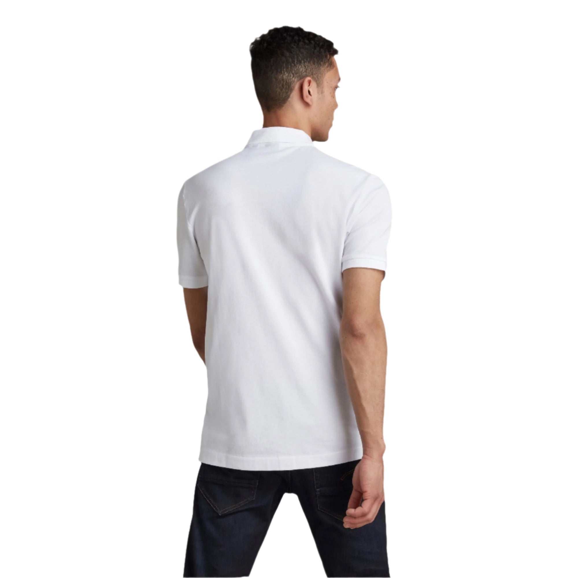 Dunda Slim Polo - White