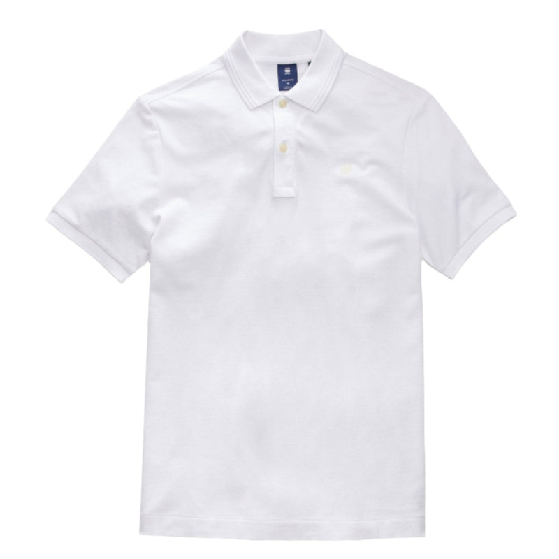 Dunda Slim Polo - White