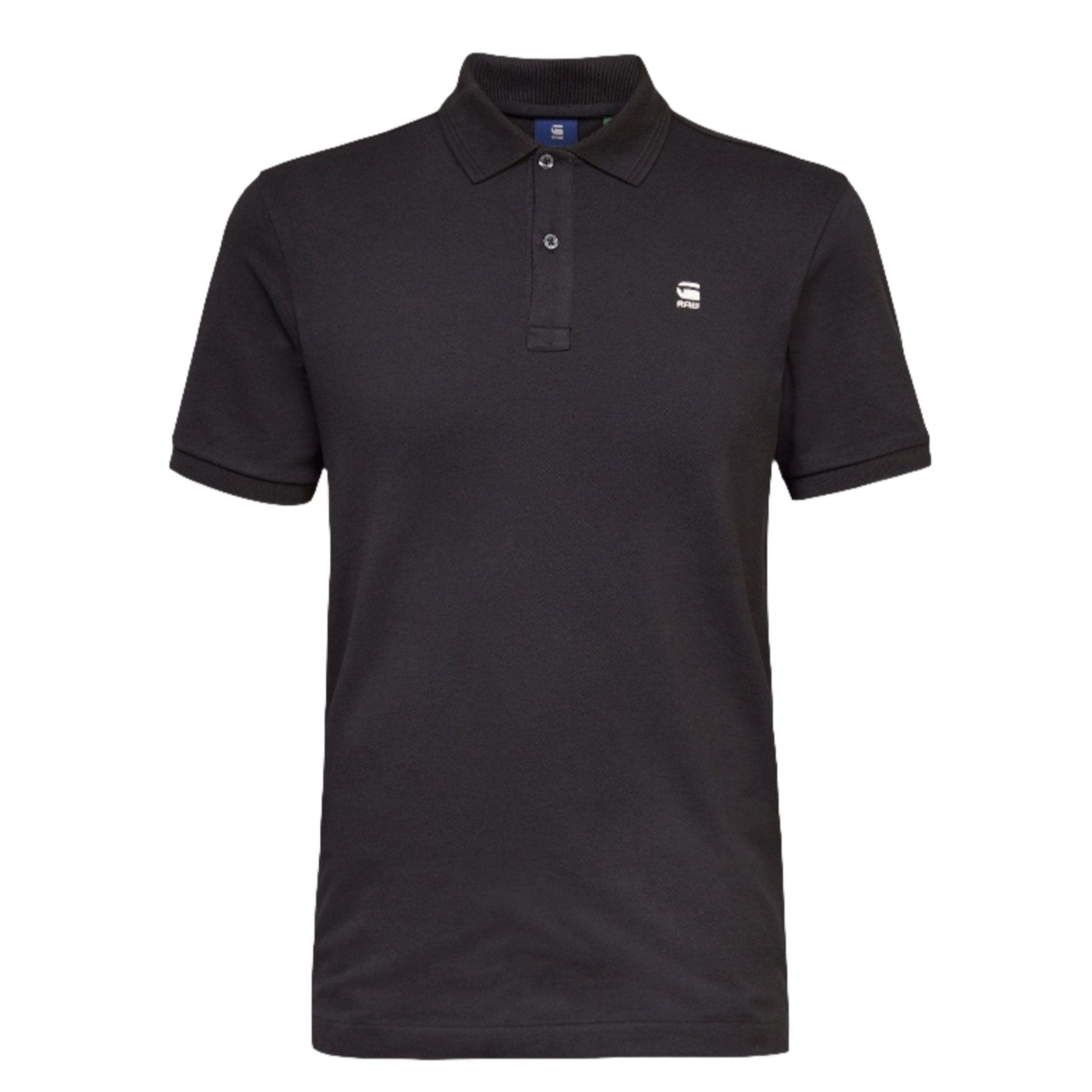 Dunda Slim Polo - Dark Black