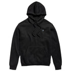 Premium Cored Hooded Sweater - Black