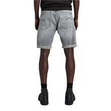 Sun Faded Glacier Grey 3301 Slim Shorts