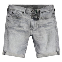 Sun Faded Glacier Grey 3301 Slim Shorts