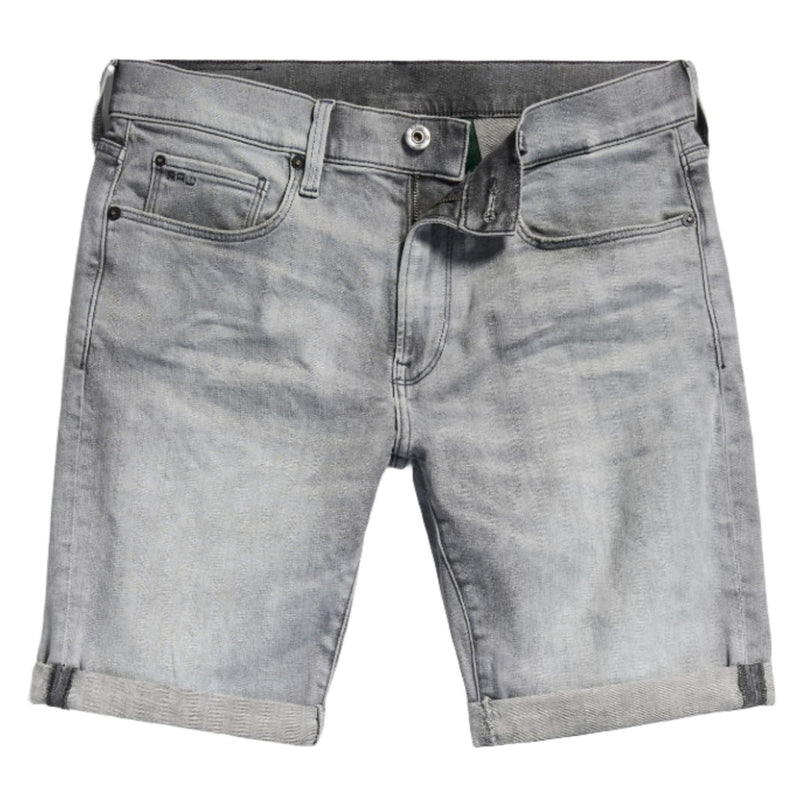 Sun Faded Glacier Grey 3301 Slim Shorts