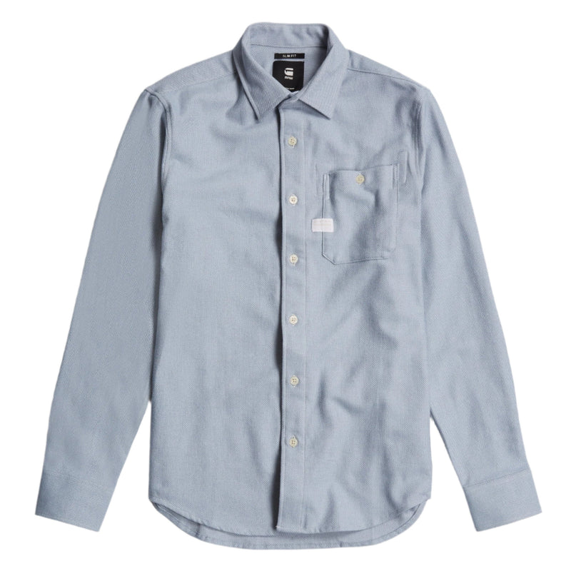 Ash Blue Bristum 2.0 Slim Shirt