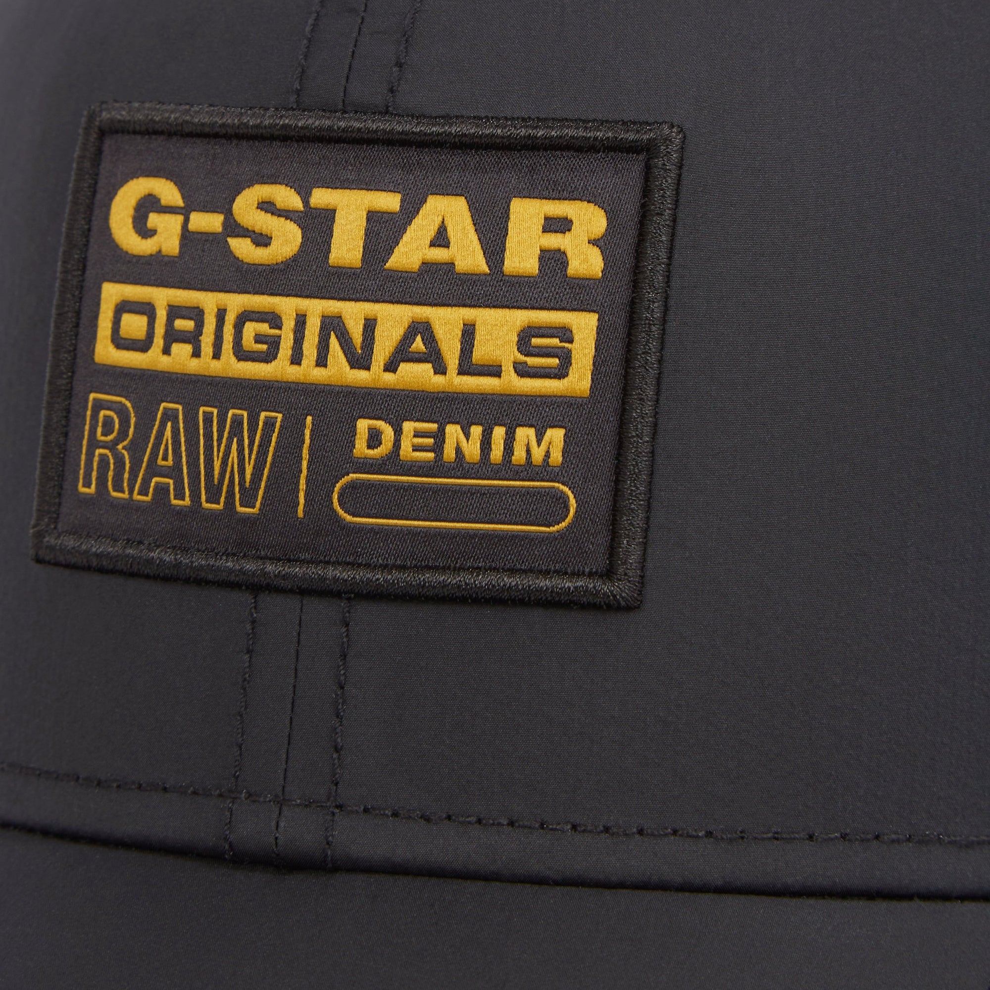 Dark Black Embro Baseball Trucker Cap