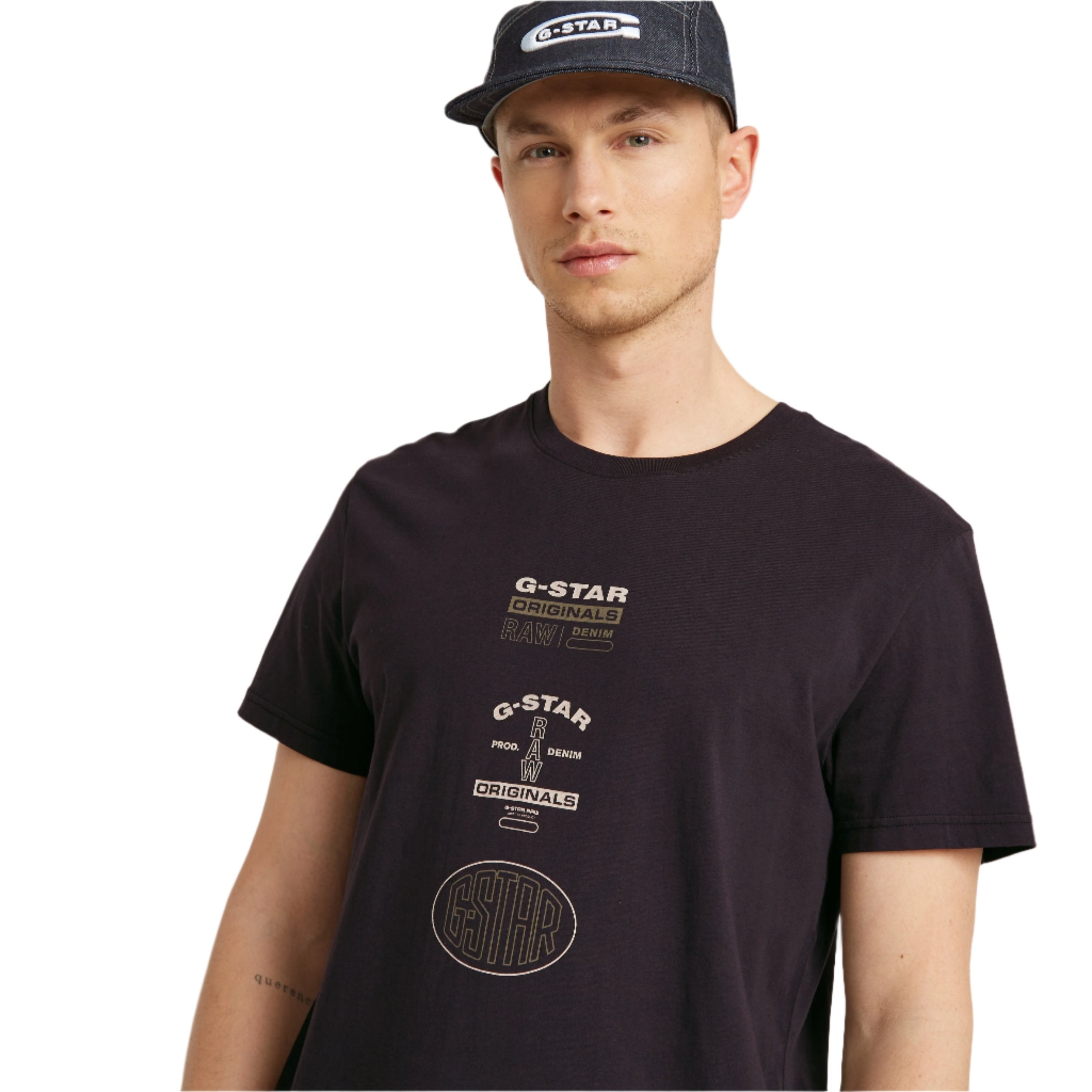 Dark Black Multi Originals T-Shirt