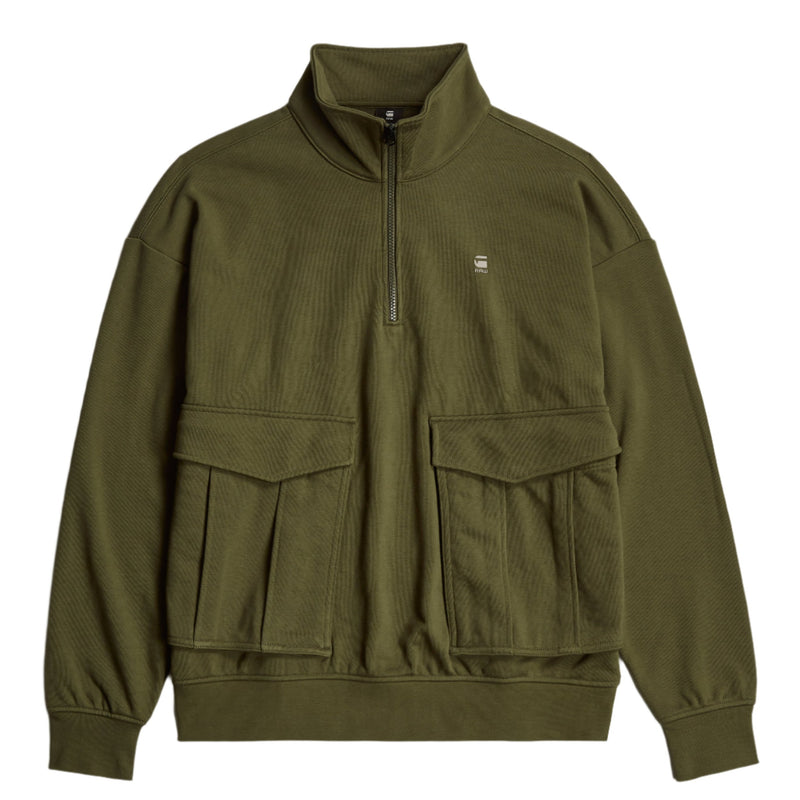 Shadow Olive Rovic Skipper Loose Sweater