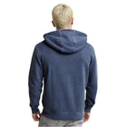 Dark Sea Blue Overdyed Hodded Sweater