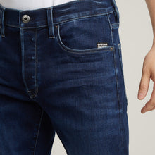 Dark Aged 3301 Slim Jeans