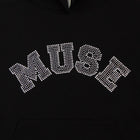 Heavyweight Diamond Hoodie - Black