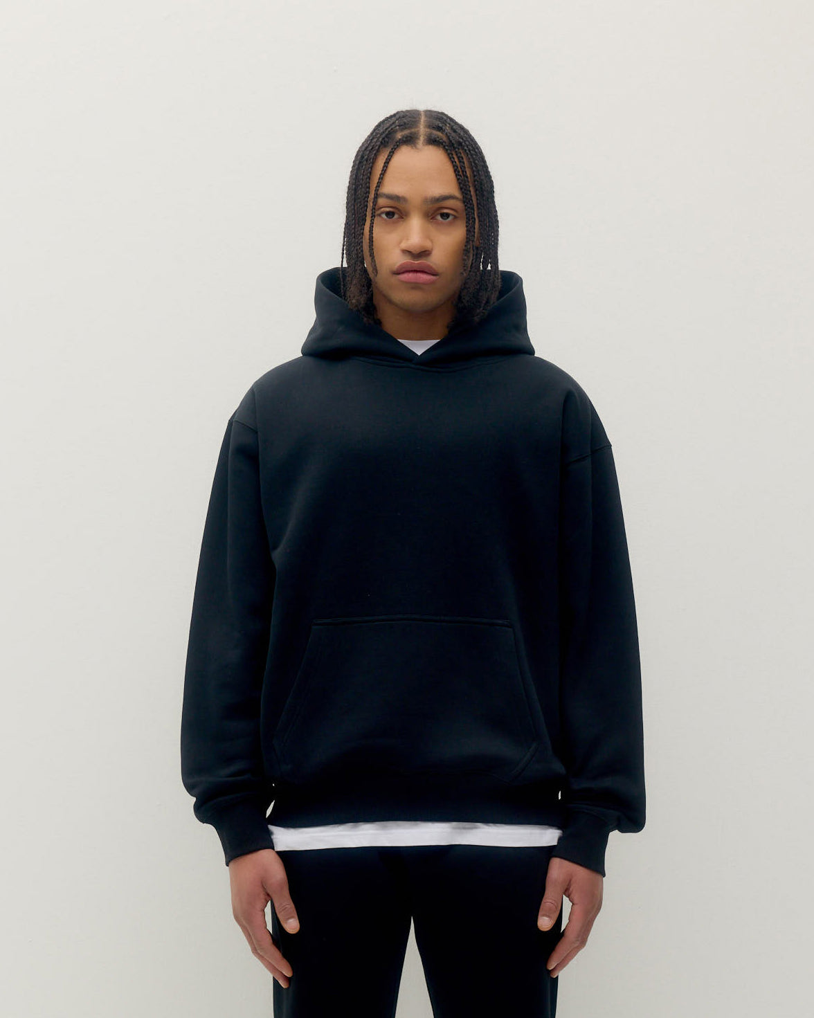 Essential Hoodie - Black-1