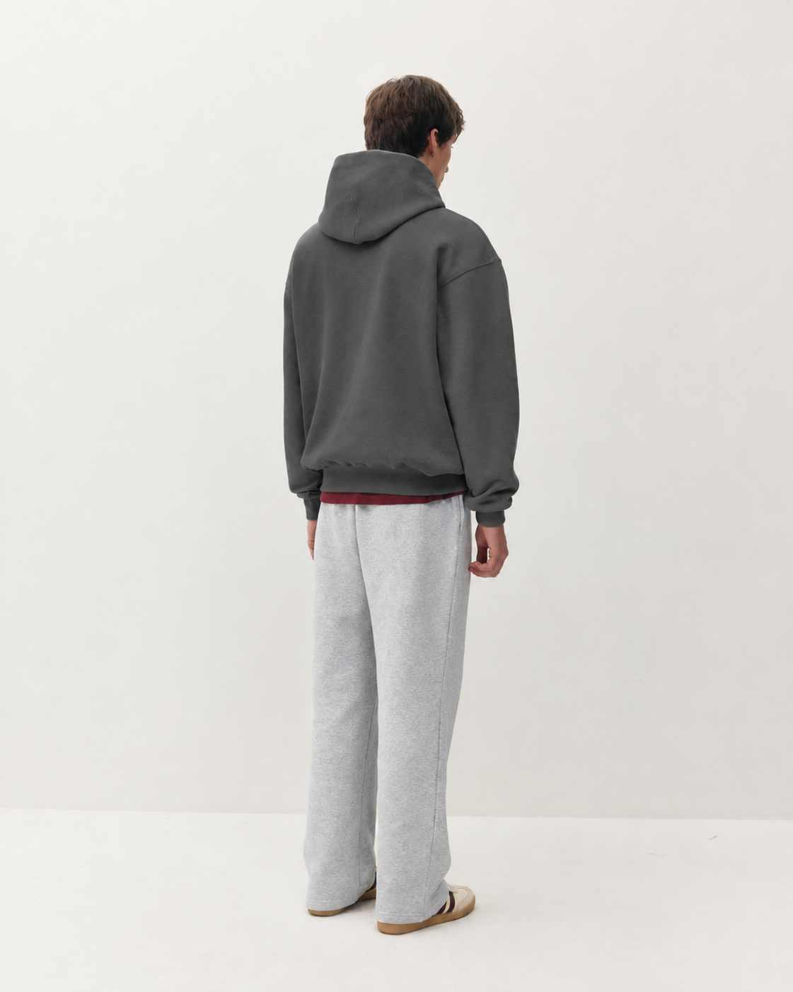 Essential Hoodie - Charcoal-4