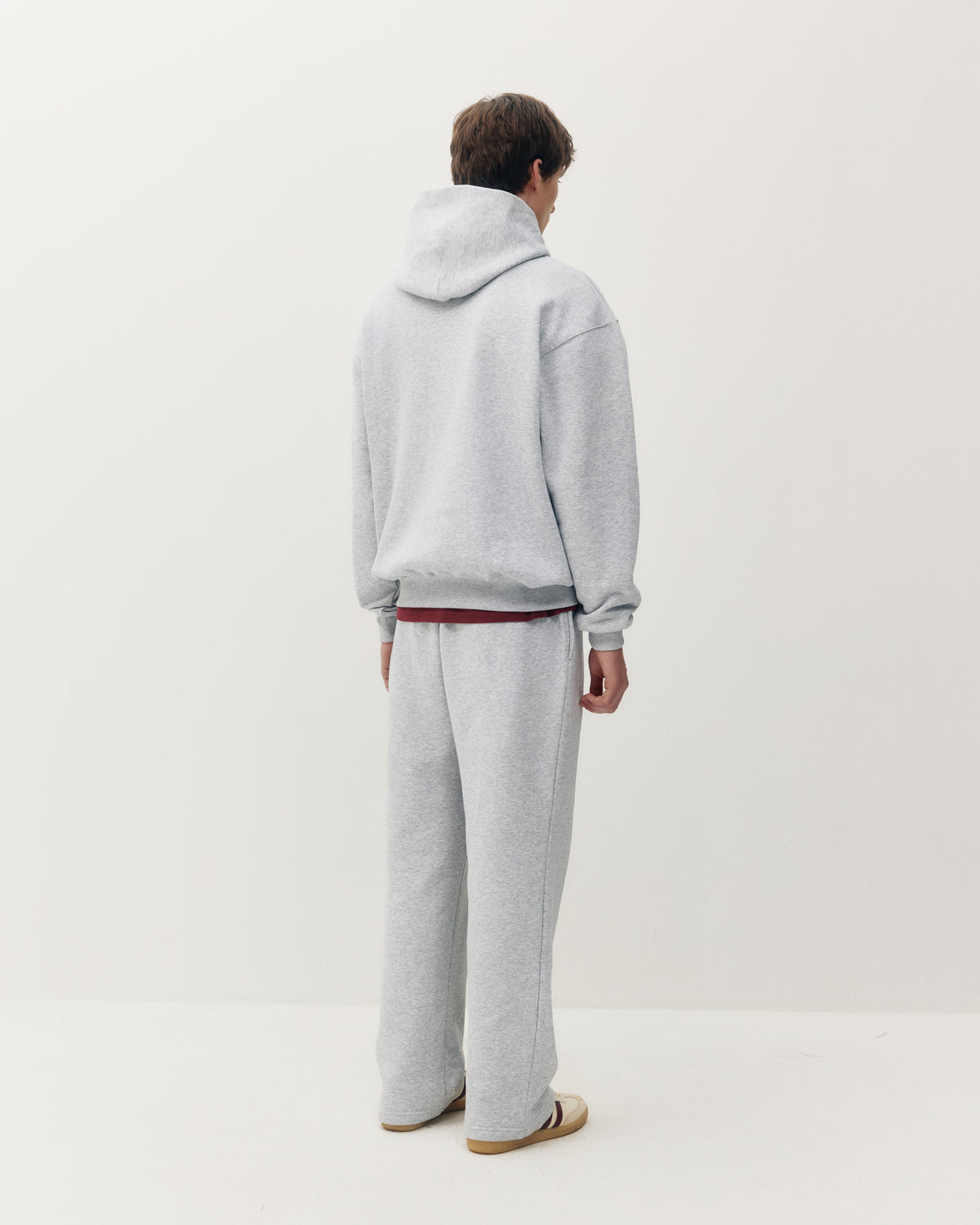 Essential Hoodie - Heather Grey-6
