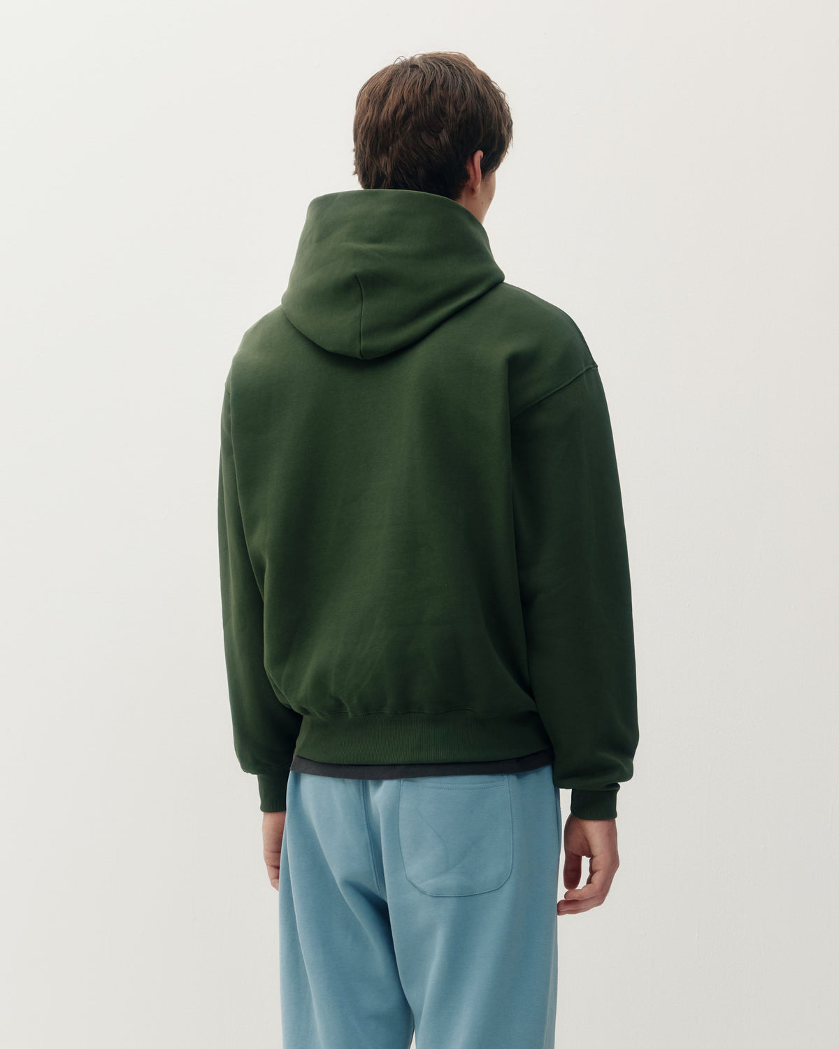 Essential Hoodie - Olive-3
