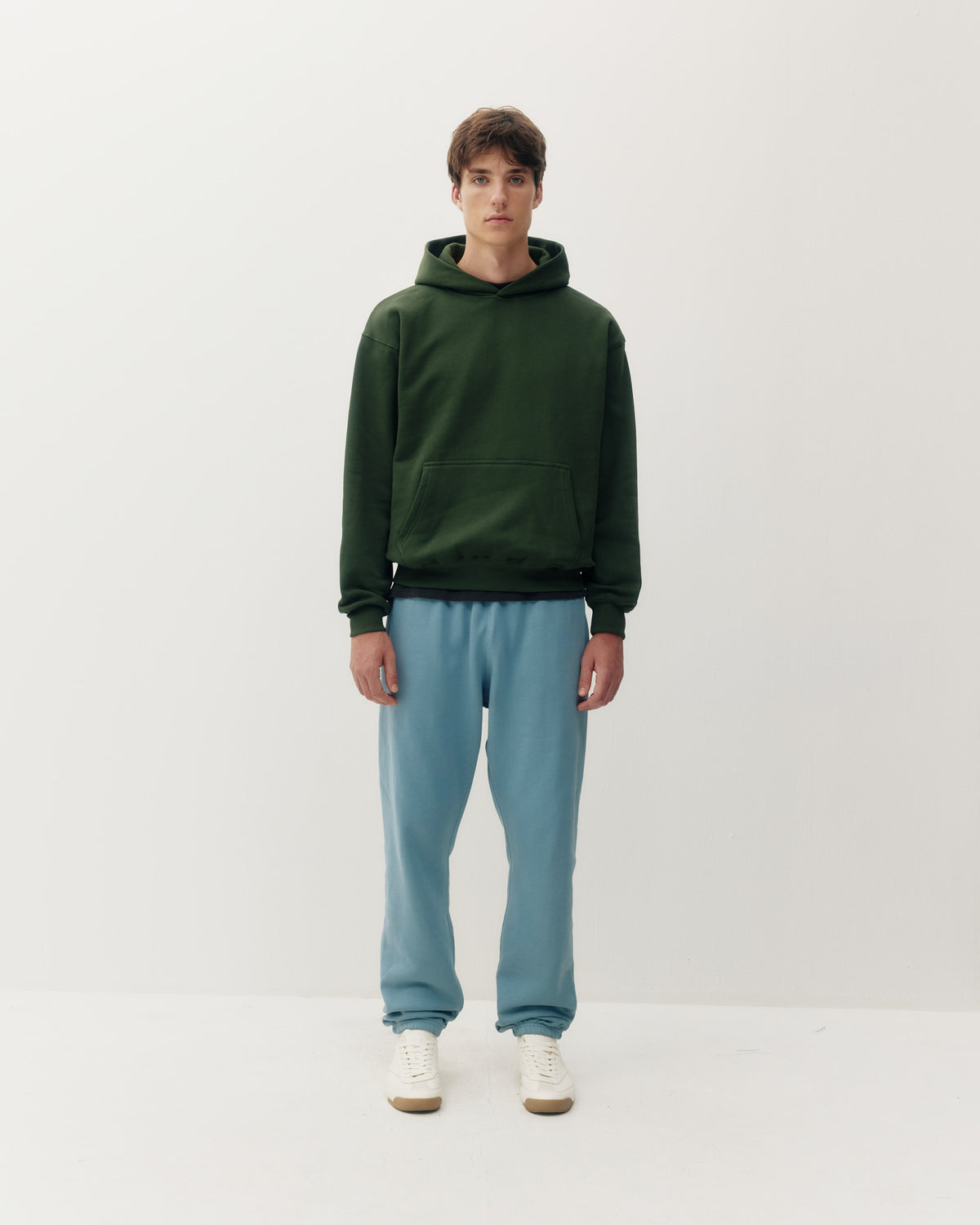 Essential Hoodie - Olive-4
