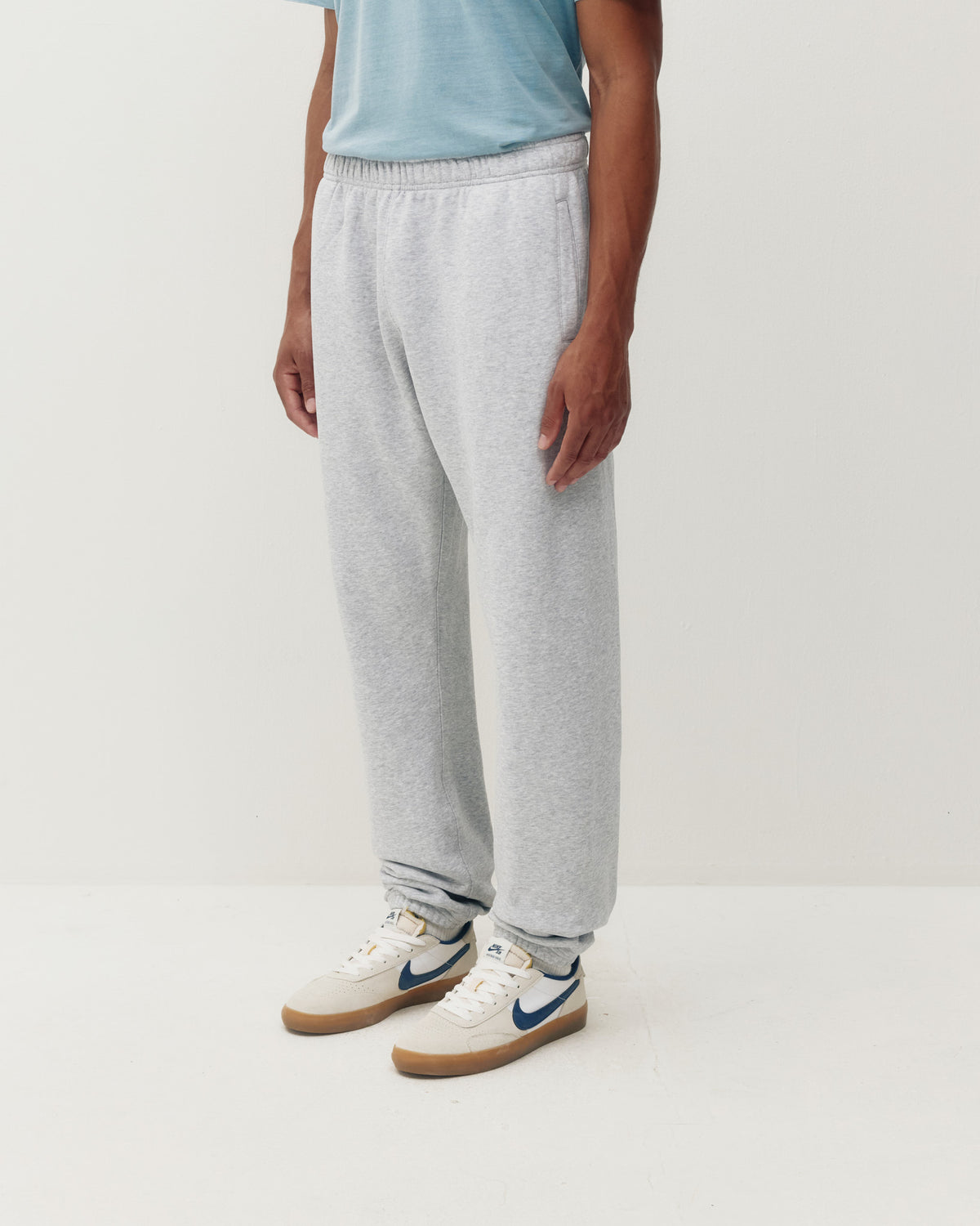 Essential Sweatpant - Heather Grey-2