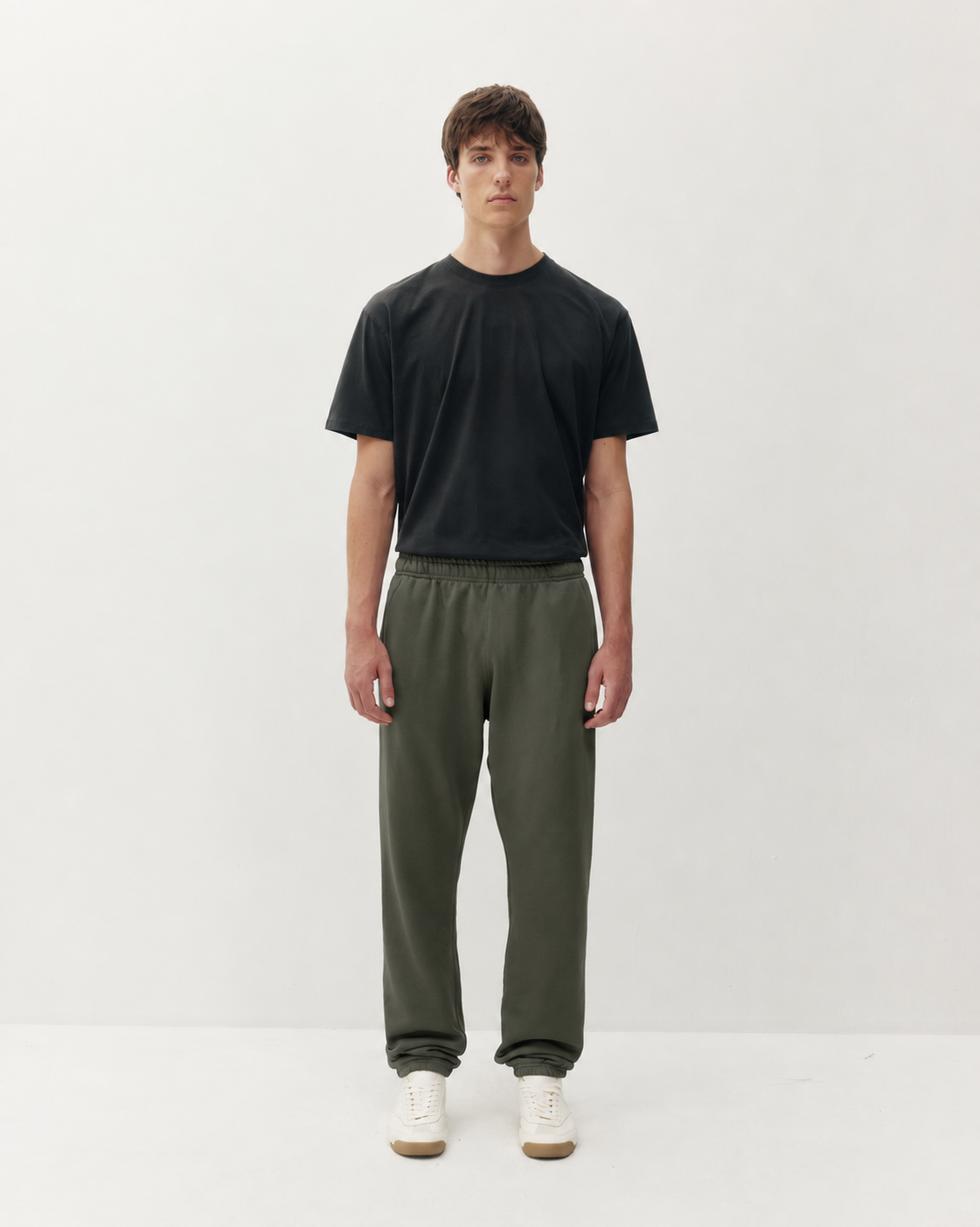 Essential Sweatpant - Olive-2