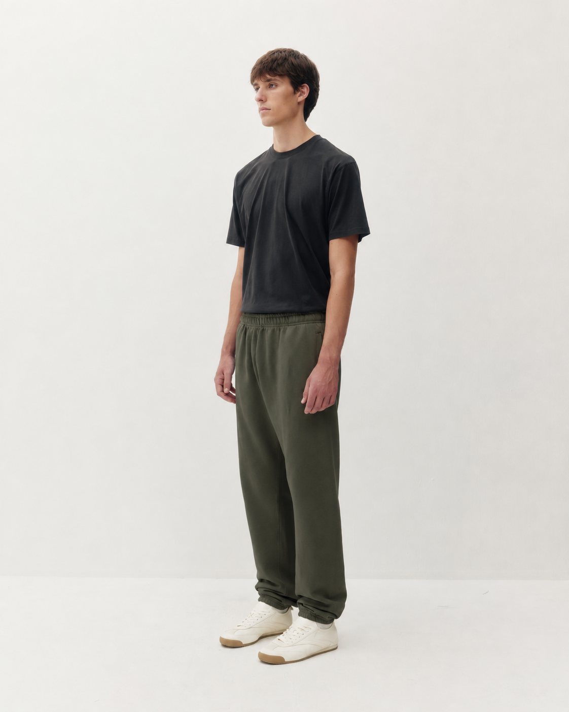 Essential Sweatpant - Olive-3
