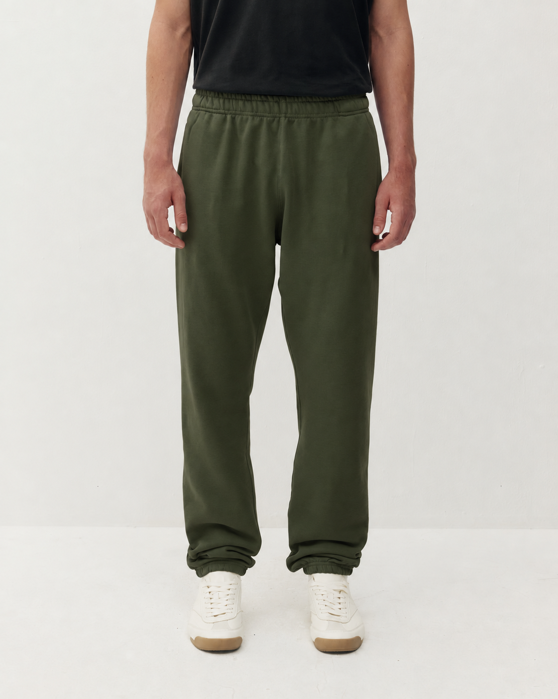 Essential Sweatpant - Olive-1