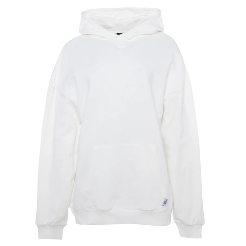 White Everything Happens for a reason Hoodie