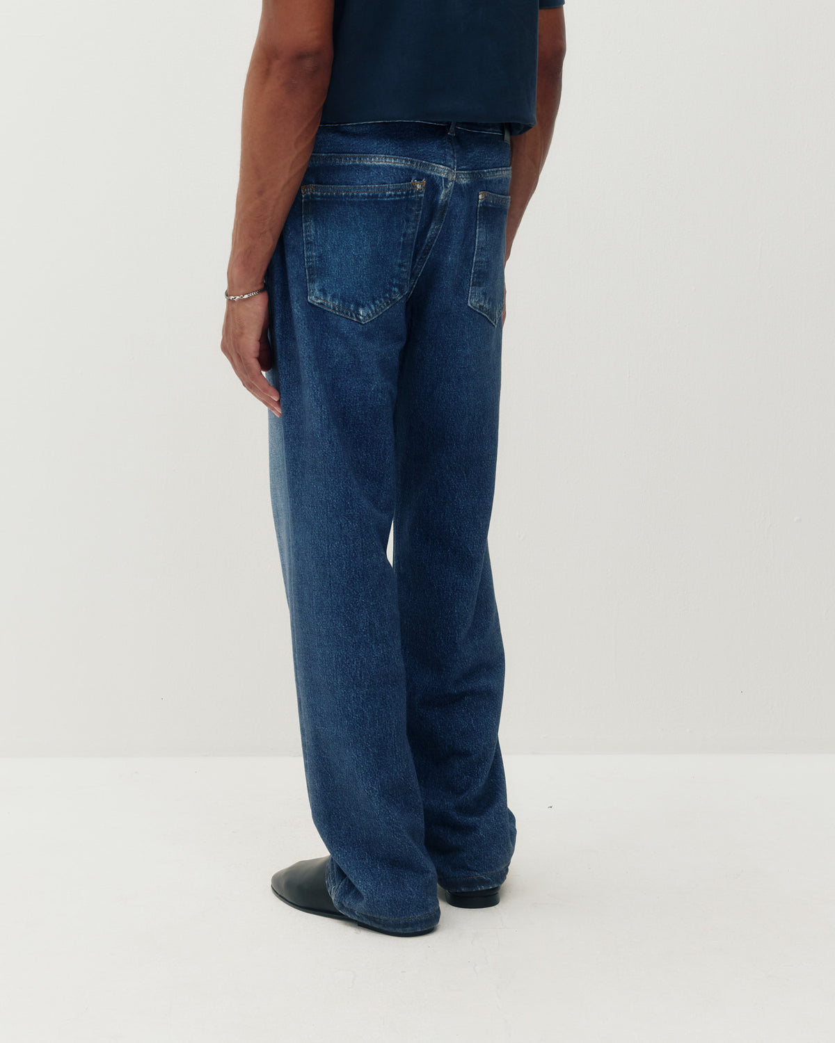 Digital Printed Denim - Dark Blue-3
