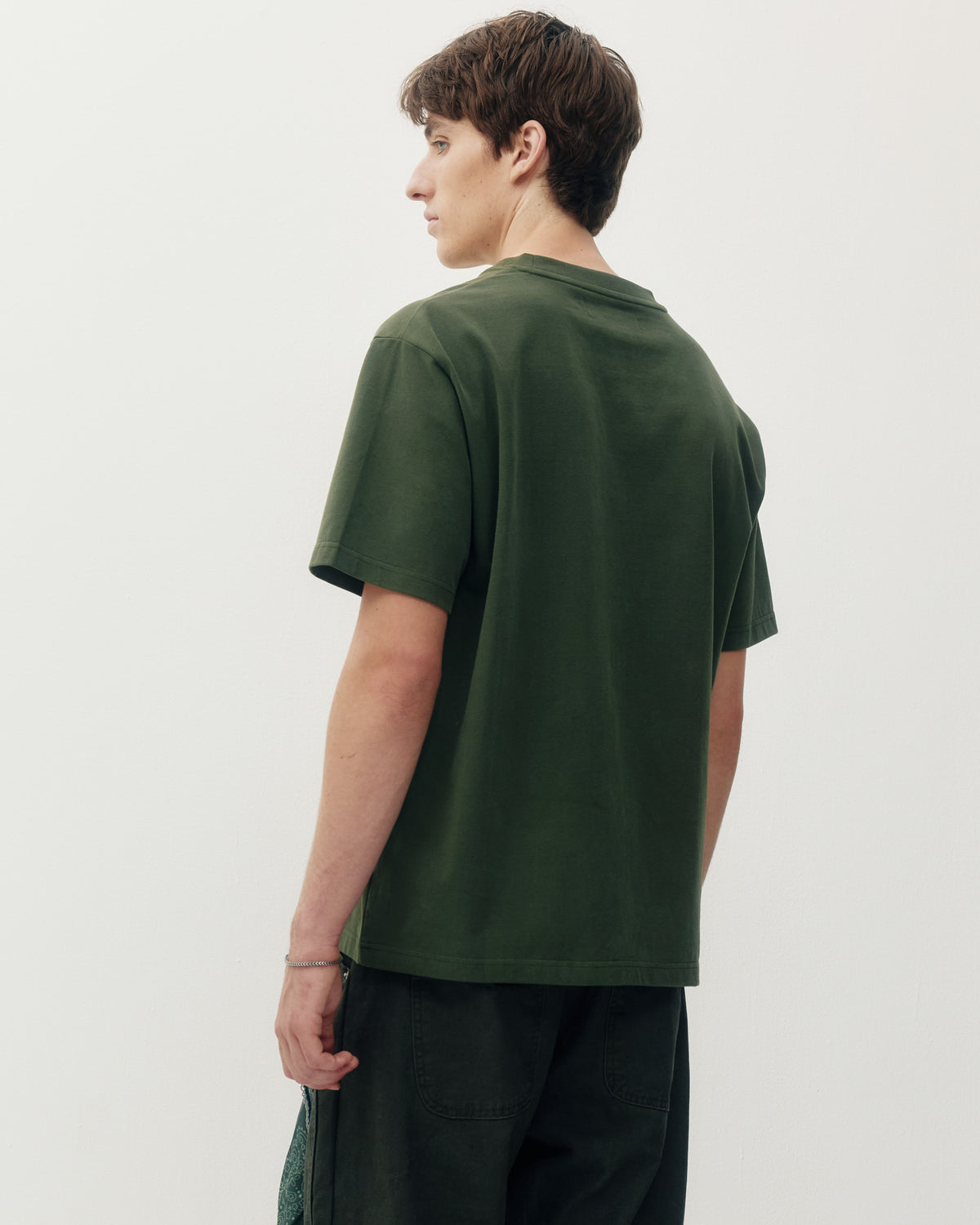 Final Boss Tee - Olive-2