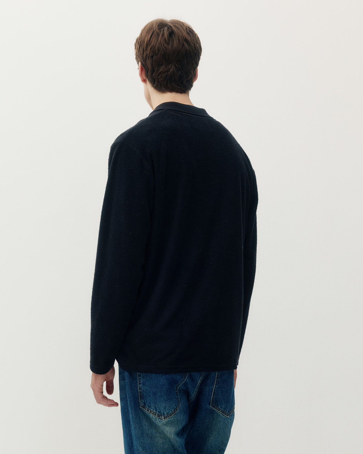 Johnny Collar LS - Black-3