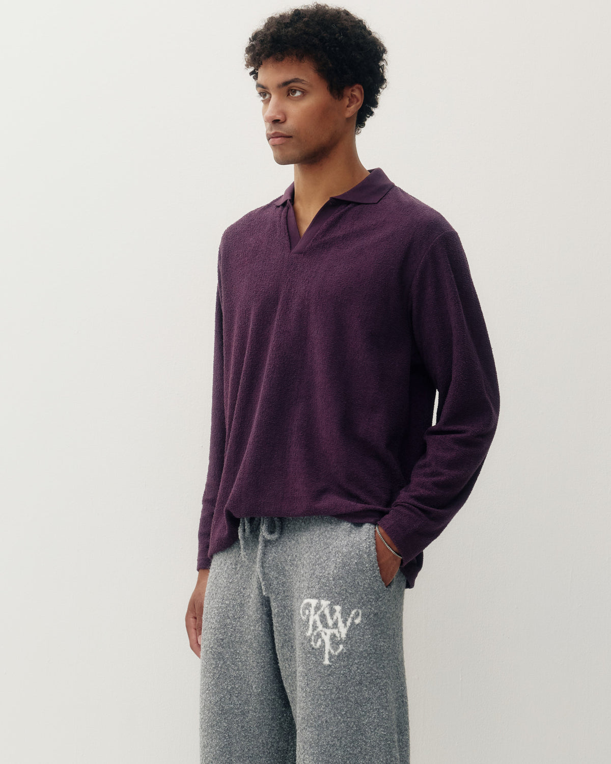 Johnny Collar LS - Wine-2