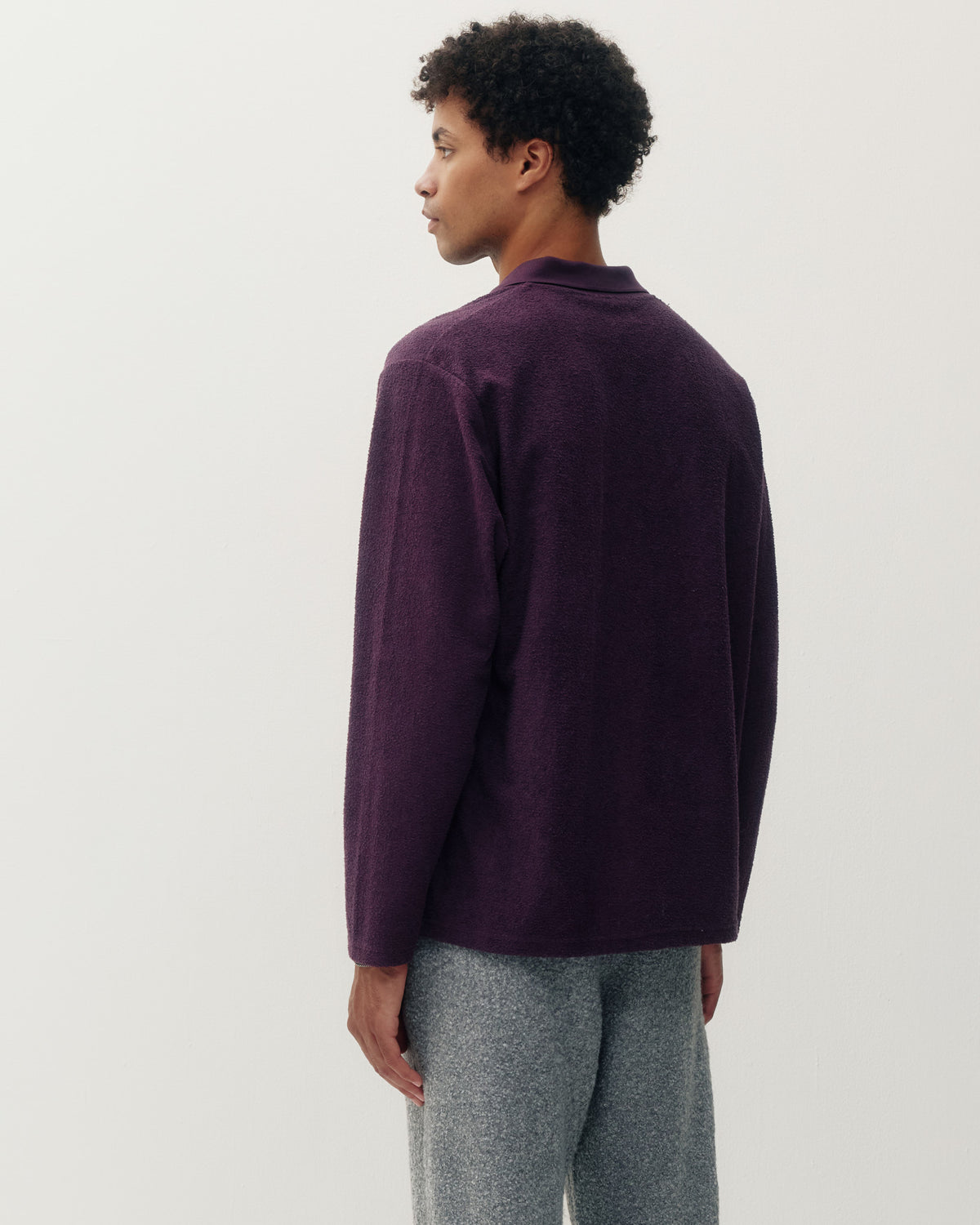 Johnny Collar LS - Wine-3