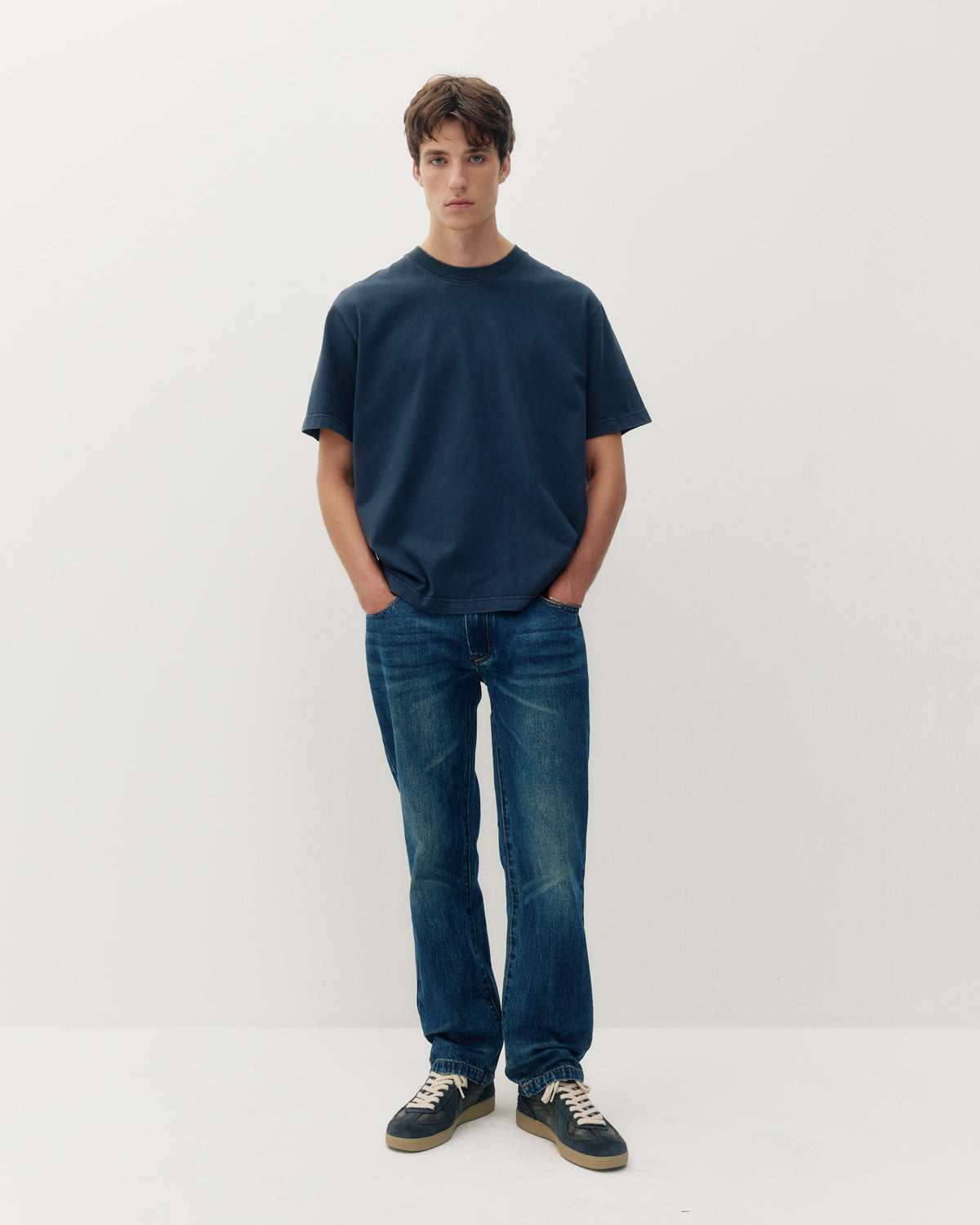 Baggy Denim - Dark Blue-4