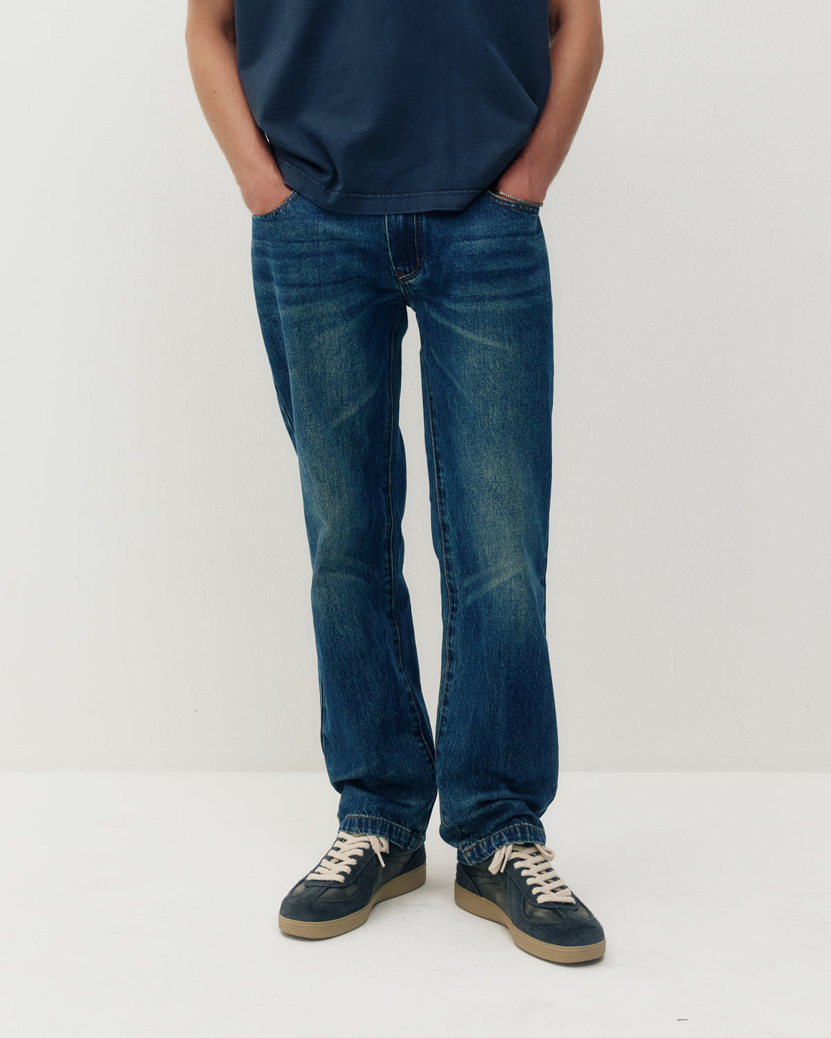 Baggy Denim - Dark Blue-1