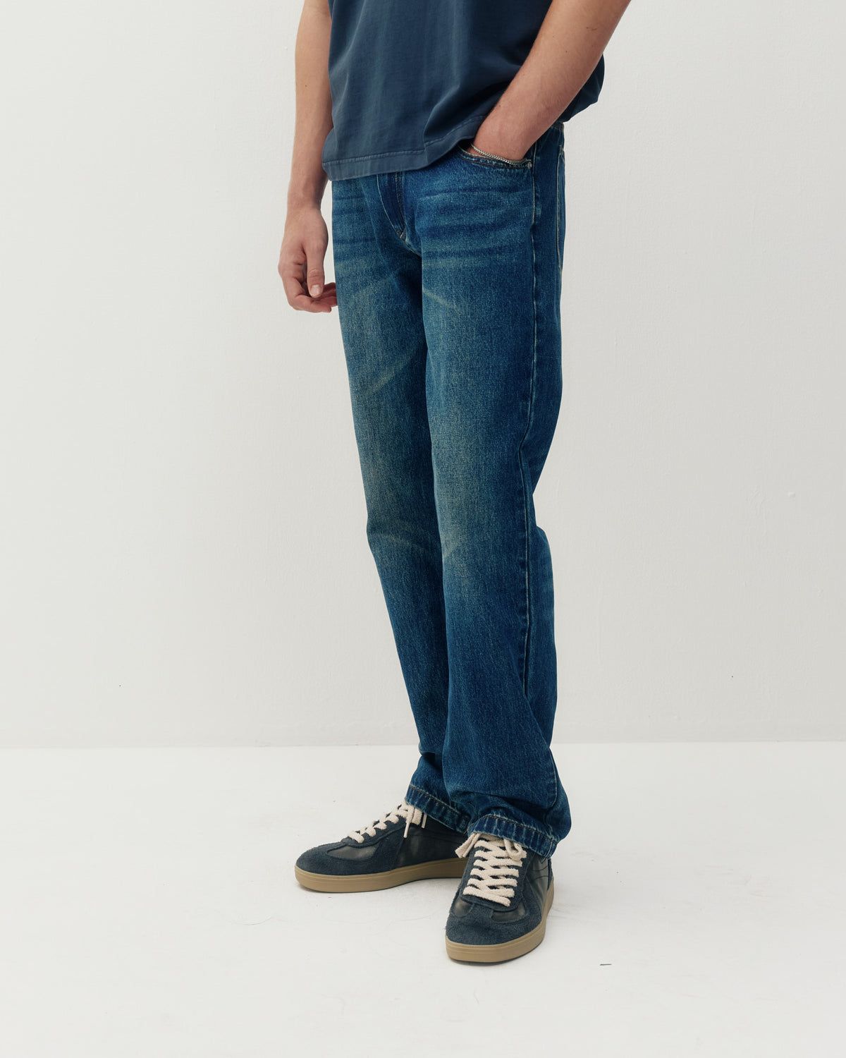Baggy Denim - Dark Blue-2